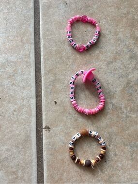 Luke Bryan inspired Beaded Bracelets ( set of 3)